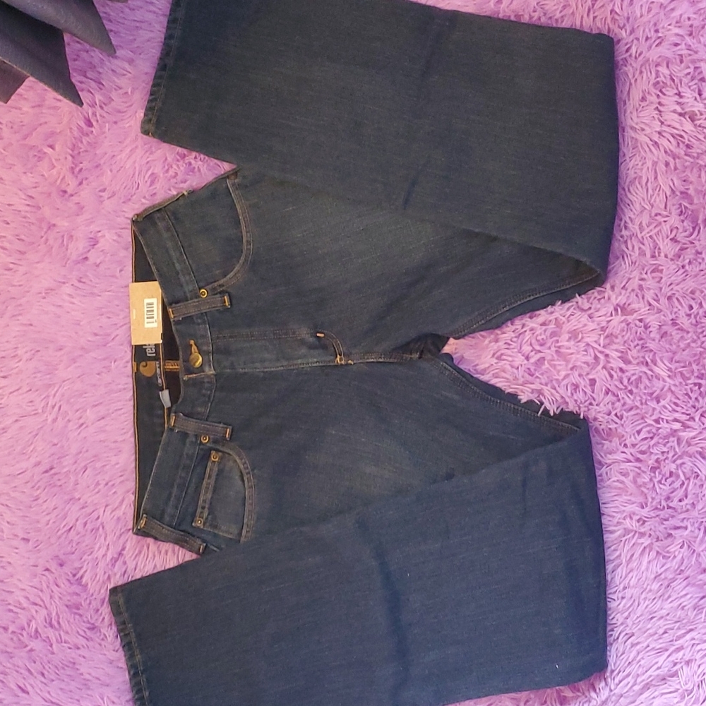 Carhartt Fleece Lined Holter Men's Jeans, sz 30 x 32